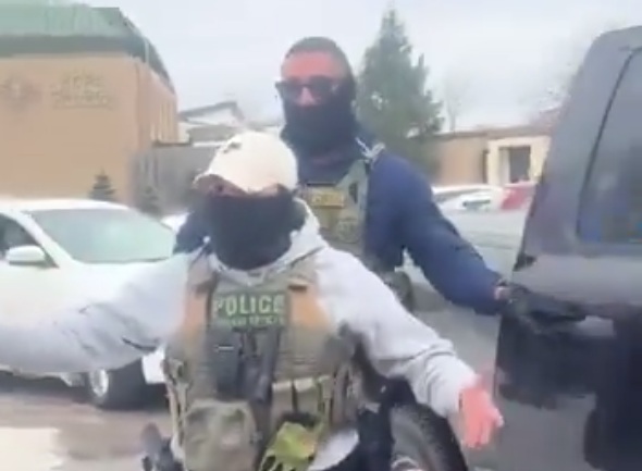 Another ICE agent threatens to murder a U.S. citizen, after photographing them and inserting their identity into a federal database, this time in Richfield, Minnesota.