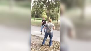 Country Boy has a Heavy Right hand...Brutal KO