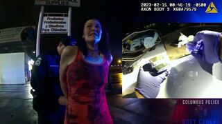 NEW: Meth User Loses her Mind when Stopped by the Police.