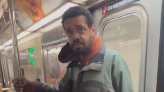 Caught Smoking K2 On The Train