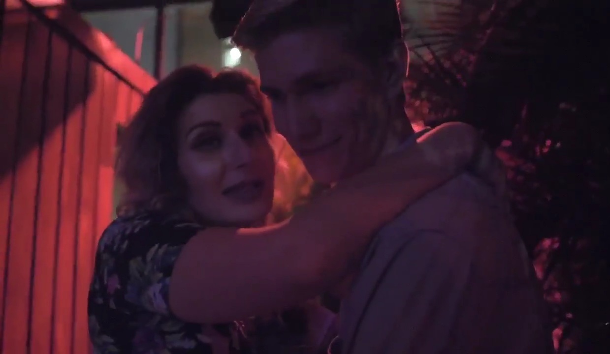 full two minute video of Laura Loomer sexually harassing a boy much younger than her