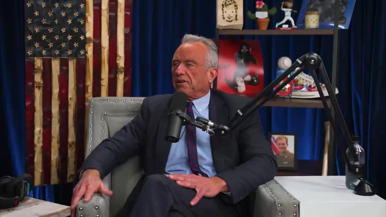 RFK Jr tells Theo.. "I'm not scared of a germ. I used to snort cocaine off of toilet seats.”