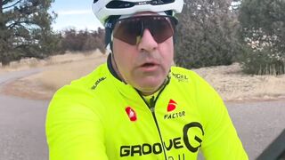 Cyclist has a meltdown and brags about how he owns a "newspaper"