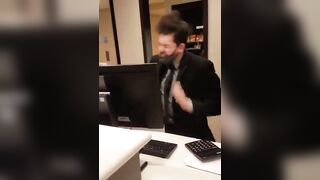 Hotel employee has mental breakdown after dealing with a customer complaint
