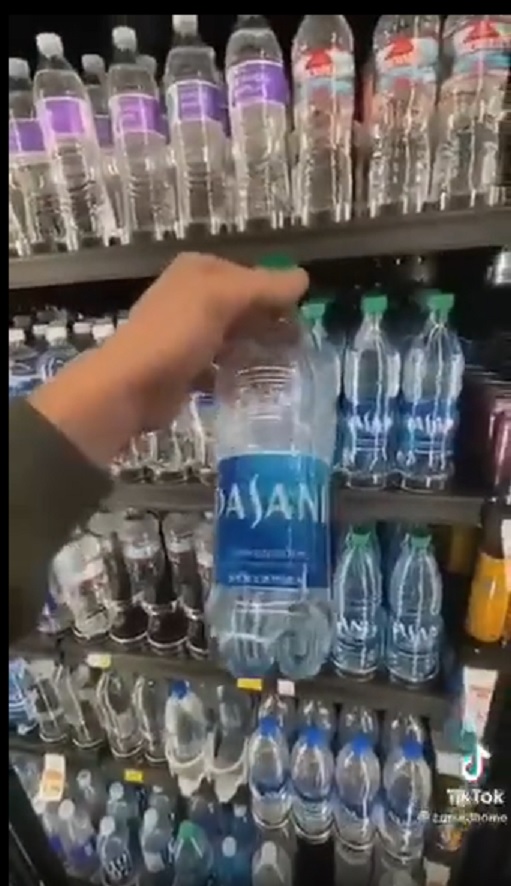 Theory that Claimed Dasani Water does not Freeze Proves True. The Gov't