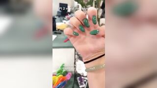 Nail Salon Customer Refuse to Pay.... Owner Grabs a Broom and Goes in Attack Mode.