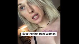Leftist Tries Saying Eve was the first Trans? Firstly, Why do Leftist who Hate Christianity Always Become Theologians on TikTok?