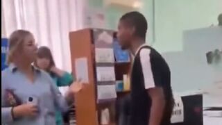 Deaf Black Kid Assaults Woman, why was he not Arrested?