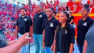 They want us divided… The NFL kicked off the new season by playing the Black National Anthem