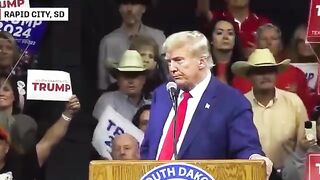 BREAKING: Trump breaks down at a rally in South Dakota while describing the downfall of the US
