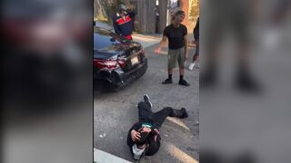 Little White Boy gets a Violent Beating in the Street Hate Crime?