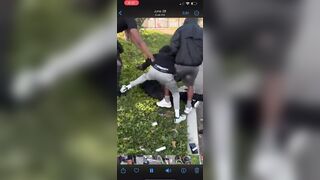 Little White Boy gets a Violent Beating in the Street Hate Crime?