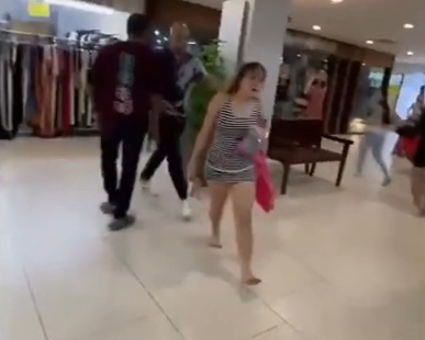 Watch the Girl in the Striped Dress (2 Angles)