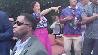 ‘PURE CRINGE:’ Kamala Harris Mocked for ‘Granny Moves’ at White House Hip-Hop Party