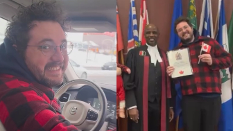 Liberal man says he has officially left America and is a Canadian citizen