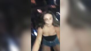 Fun Party Girl at Mardi Gras is Lucky to be Alive after This