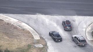 Wild Live police chase ends in crash