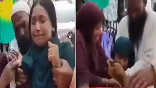Bangladesh: Crying Teen Forced by Her Parents to Sign Marriage Contract. But, You Chicks in the West have SOOO Much Oppression.