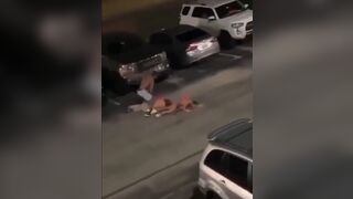 GRAPHIC: Insane fight at Auburn University leaves White Couple Unconscious, (Update: Girl broke her Neck)
