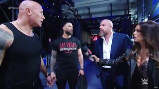 This was REAL! The Rock calls out Boss Triple-H for allowing Disrespect