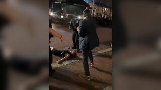 NEW: Wedding party in Newport RI decides to Fight the Cops..Brutal KO of Female Wedding Guest