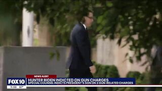 Biden Crime Family Son Hunter Indicted on Federal Gun Charges.