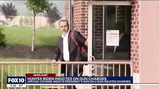 Biden Crime Family Son Hunter Indicted on Federal Gun Charges.