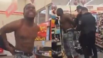 Police respond to a freakout in progress after man had his EBT card declined