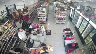 Supermarket stabbing: Woman checking out has WORST Experience Ever