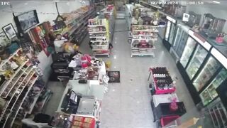 Supermarket stabbing: Woman checking out has WORST Experience Ever