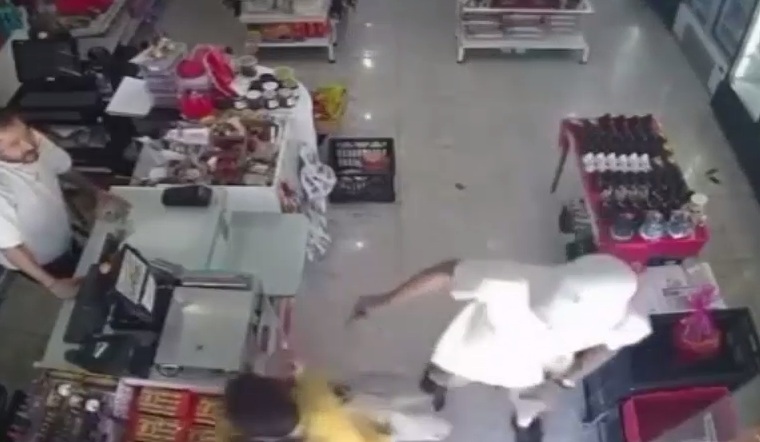 Supermarket stabbing