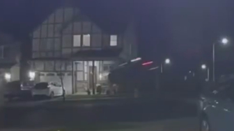 Truck soars through air, crashes into Oregon home