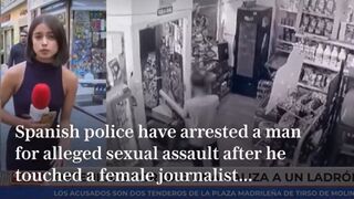 On Scene Report turns into Sexual Assault on Live TV
