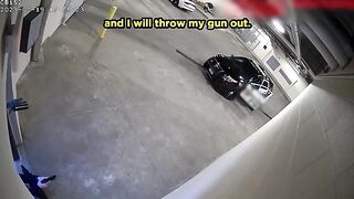 Cop gets gun, car, and entire PD garage swiped from his control