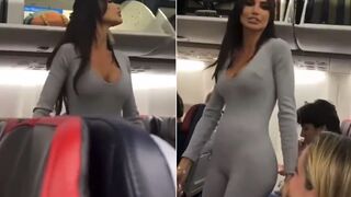 Karen Kardashian (The one Bought on Wish) Thrown off Plane.