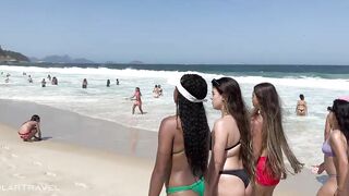Watchin the World Go By: NEW Beachwalk in Rio de Janeiro, Brazil