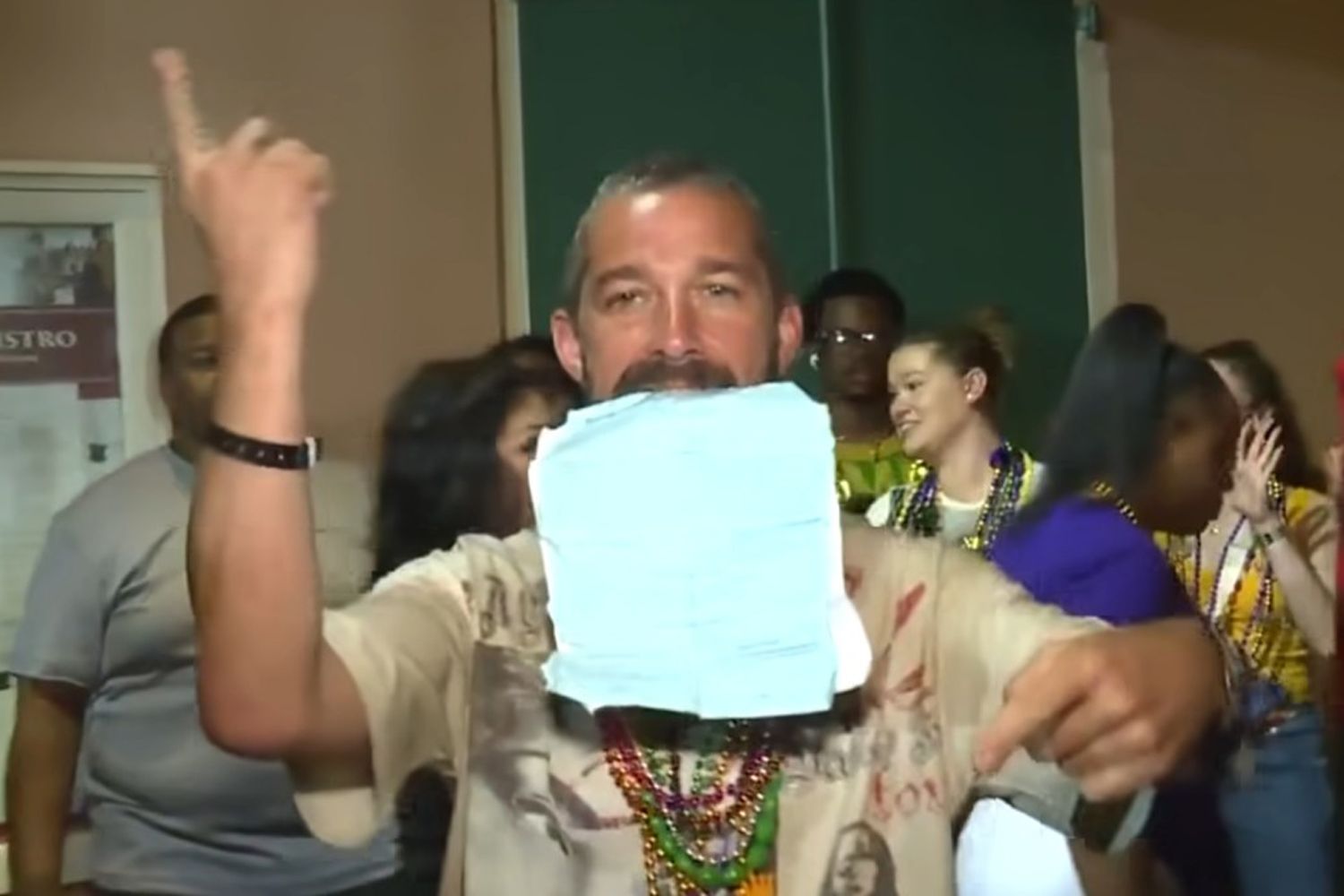 Fresh out of jail, Shia LaBeouf went back to Bourbon Street in New Orleans