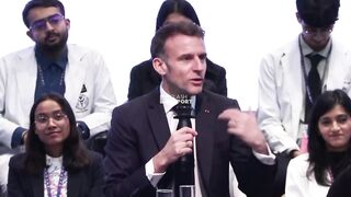 EMMANUEL MACRON: “Free speech is a complete bullshit.”