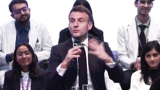 EMMANUEL MACRON: “Free speech is a complete bullshit.”