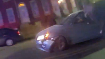 Juveniles arrested after striking police officer with vehicle in Baltimore