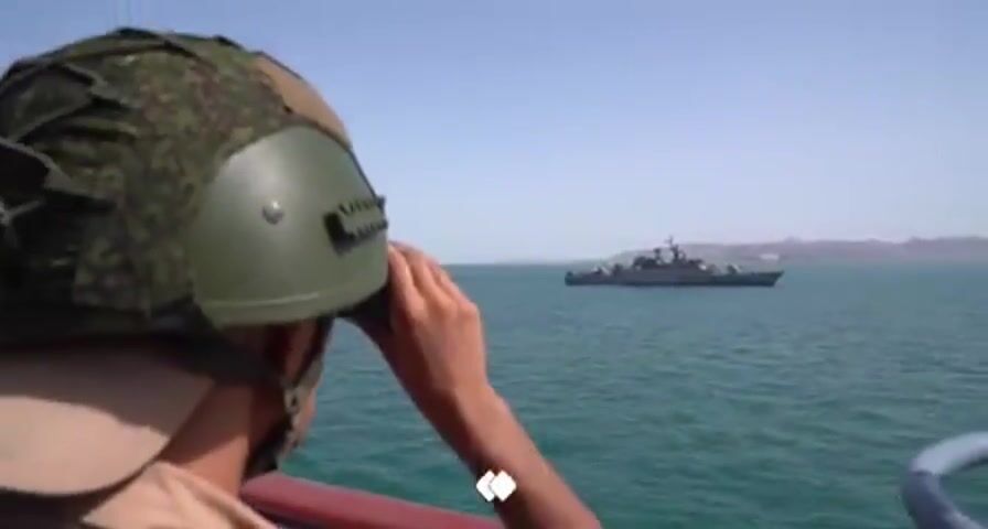 Nuke Pissrael - Joint Iranian and Russian Naval Drill in the Gulf of Oman