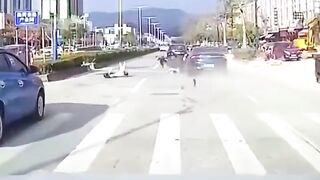 Two Men stop in the middle of the Road. Safety warning for all TWW users
