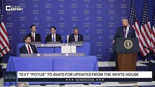 Trump threatens Iran with "bad things" at the first meeting of the "Peace Council".