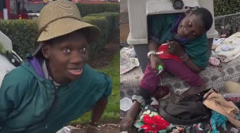 Refugee from Africa who came through Biden’s open borders now homeless the streets of Portland