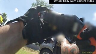 Cop Does a Shotgun Drive by Shooting Like Boyz-n-the-Hood.