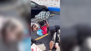 Hopeless: Group of Addicts Smoking Crack totally Out of It