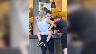 This Little Kid knows Already that Creeps think his Mom is Hot...Just Watch