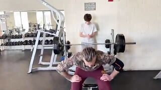 Show me a Liberal who does this: Secretary of Defense Pete Hegseth just BENCH PRESSED 315 POUNDS like it was nothing!