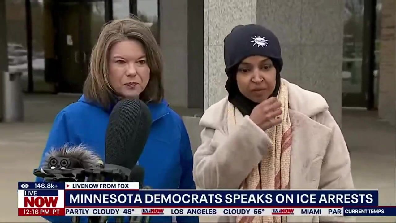 Ilhan Omar is FURIOUS after she tried to see illegals but ICE DEPORTED them before