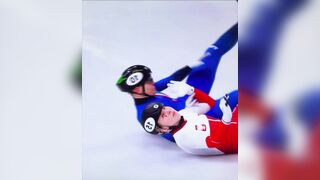 Another look at the horrible Kamila Sellier speed skating accident.